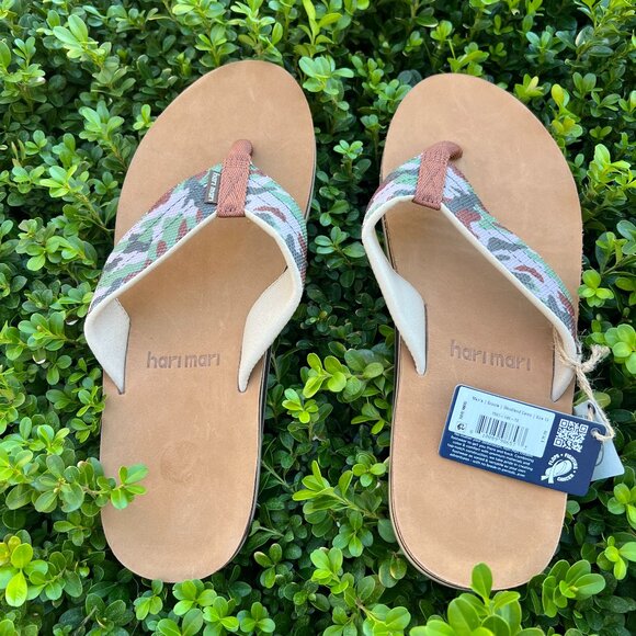 NWT Hari Mari Mens - Flip Flops - Scouts - Woodland Camo - Size 13 - Sandals main image 6